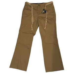 NWT DEMOCRACY Absolution, high-rise, kick flare crop pants 8